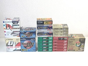 【SEALED Lot of 40】Victor SONY TDK FUJI Panasonic 30 & 60min Mini DV Video Tapes - Photo 1 sur 24