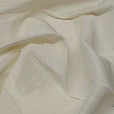 White Linen/Flax and Silk Plain Fabric, 54" Wide, By The Yard (JD-348A) - Image 1 of 3