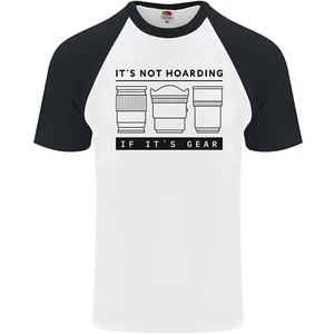 Cámara De Fotografía Para Hombre S/S Camiseta De Béisbol - Picture 1 of 50