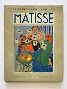 HENRI MATISSE RARE 1939 1ST ED FINE ART LITHOGRAPH PRINT FRENCH MODERN ART BOOK