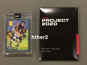 Topps PROJECT 2020 Card 22 Ichiro Seattle Mariners by Ermsy 2001 PR / 1972