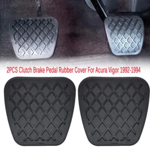 2Pcs Brake Clutch Pedal Rubber Replacement Pads Cover For Acura Vigor 1992-1994 - Picture 1 of 11