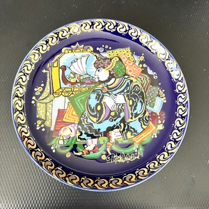 Sinbad the Seafarer Sinbad #IV Rosenthal Bjorn Wiinblad 6 1/2" Plate B700 - Picture 1 of 5