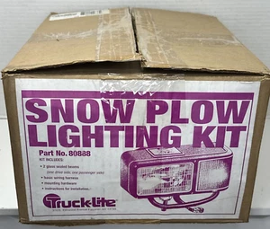 Truck-Lite 80888 Meyer Wastern Snow Plow Lights ATL Kit w/ Harness Hardware New - Picture 1 of 24