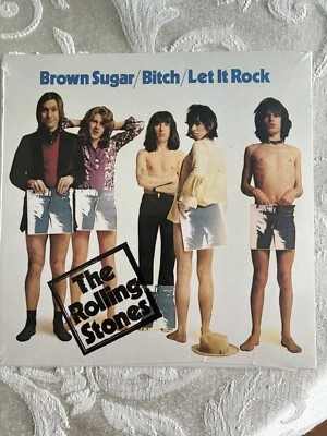 The Rolling Stones•Brown Sugar/Bitch/Let it Rock 7" Vinyl 2011. Still Sealed. - Image 1 of 2