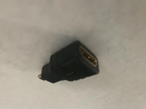 HDMI Type A Female to Micro HDMI Type D Male Plated Adapter Converter Connector - Picture 1 of 1