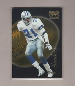 1996 Zenith - #Z-14 - Deion Sanders - Dallas Cowboys - Picture 1 of 1