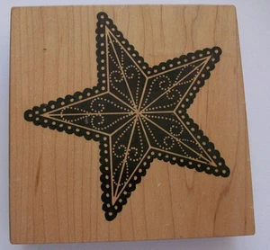 PSX WEIHNACHTSSTERN FEIERTAG GUMMISTEMPEL EUC! - Bild 1 von 2