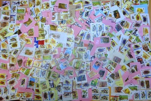 SWAZILAND PICTORIALS/COMM. STAMPS on paper mixture/kiloware 1 oz.(28 grams) B1 - Picture 1 of 1