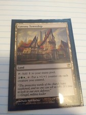 1X Gavony Township - Innistrad - NM/EX MTG CARD