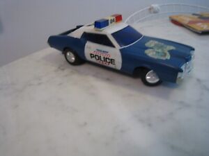 Vintage 1970s Radio Shack Programmable Police Car Ford Thunderbird RC Toy Car