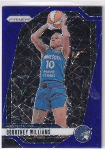 2024 WNBA Prizm Panini Basketball No. 79 Courtney Williams Blue Laser Prizm - Picture 1 of 2