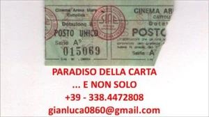 BIGLIETTO TICKET (Cinema Arena Mare Cattolica - dotazione B - posto unico) - Imagen 1 de 1