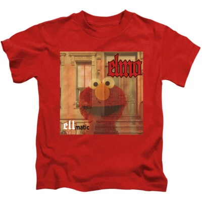 SESAME STREET ELLMATIC ELMO Toddler Kids Graphic Tee Shirt 2T 3T 4T 4 5-6 7 - Image 1 of 3