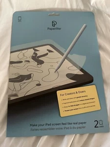 Paperlike 2 Pack iPad 10.2"- Screen Protector for Drawing/Writing Like On Paper - Picture 1 of 2