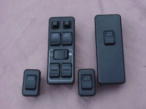 Volvo Lighted Power Window Switch Group. 1992-1995 740-940 4-Position.