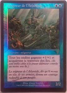 Seigneur de l'Atlantide PREMIUM / FOIL VF- French Lord of Atlantis 7th Magic NM - Imagen 1 de 1