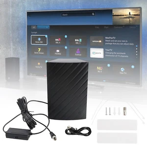 Antenna TV digitale HD ATSC Dual Amplifier TV domestica DVB-T2 DTMB ISDB S1 H7 - Zdjęcie 1 z 14
