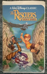 The Rescuers Down Under VHS Disney Video Kids Family Movie Clamshell - Picture 1 of 1