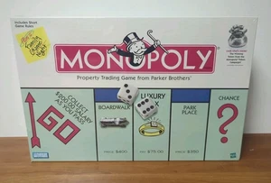 De colección 1999 MONOPOLY Juego de Mesa Original Bolsa de Dinero Ficha Ganadora Años 90 Sellado - Imagen 1 de 15
