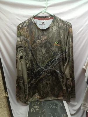 Mossy Oak Scent Control Long Sleeve Camo Shirt M 38 To 40 - Image 1 of 4