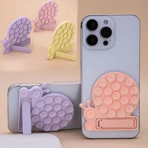 Portable Magnetic Suction Cup Holder Silicone Sucker Phone Mount  Bathroom - Photo 1 sur 16