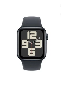 Apple Watch SE S/M 40mm Midnight Aluminum Case Midnight Sport Band - (MR9X3LL/A) - Zdjęcie 1 z 1