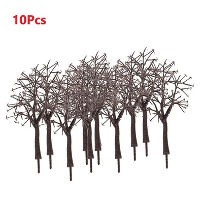 Albero confuso modellino giocattolo 10pz modello albero altezza 11CM plastica - Immagine 1 di 4