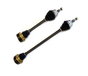 2 nuevos pares de ejes delanteros CV aptos para Beetle Golf Jetta transmisión manual de 5 velocidades solamente - Imagen 1 de 6