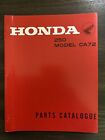 NOS Honda CA72 250 Dream Factory Parts Catalogue