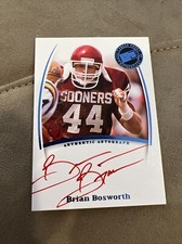 2007 Press Pass Legends Saturday Signatures Brian Bosworth Auto