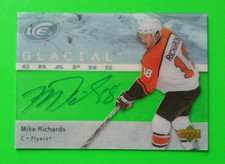 2007-08 Upper Deck Ice Glacial Graphs #GGRI Mike Richards
