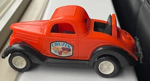 Vintage 1936 Ford Coupe Strombecker orange Plastic Car Automobile Cruzin - Picture 1 of 3