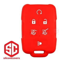 1x New KeyFob Remote Fobik Silicone Cover Fit / For Select GM Vehicles - Picture 1 of 2