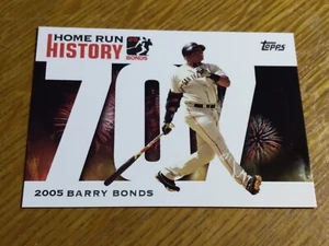 2006 Topps Baseball Barry Bonds Home Run History #707 EX-Nr Mt - Picture 1 of 2