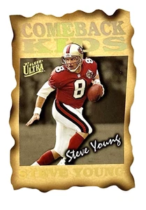 1997 Fleer Ultra Comeback Kids Steve Young San Francisco 49ers - Picture 1 of 2