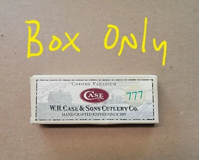1998 CASE XX USA YELLOW CONGRESS KNIFE 34052 CV ( BOX ONLY) NO KNIFE !! - Image 1 of 4