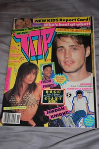 RARE COMPLETE TOP Teen Magazine Nov 1991 90210 NKOTB - Imagen 1 de 17