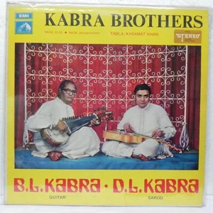 Kabra Brothers Guitar Sarod Instrumental Classical 1st LP Vinyl Record Indian EX - Picture 1 of 8