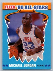 1990 Fleer All Stars Michael Jordan #5 - Picture 1 of 2