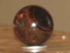 .615 in dia. Agate Marble/mineral sphere. #3