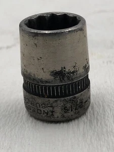 Vintage Indestro Super 3/8" Antrieb 12 PT 1/2" flache Steckschlüssel 2716, kostenloser Versand - Bild 1 von 6