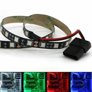 12V Gaming LED Light Strip molex connector PC Computer Case Decoration Gamer DIY - Picture 1 of 8