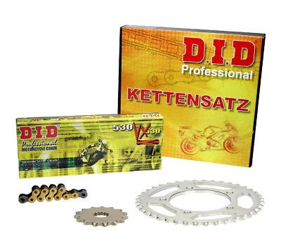 DID X-Ring Gold Chain Kit Suzuki GS 550 E, 78-80, GS550 - Reinforced - Image 1 of 4