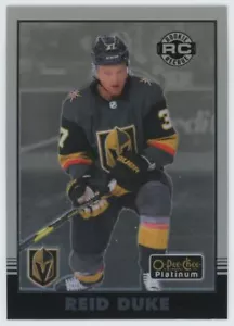 2020-21 O-Pee-Chee OPC Platinum Retro Reid Duke Rookie Vegas Golden Knights - Picture 1 of 2