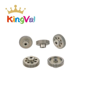 KingVal 5PCS 48DP 3.175mm 13T-48T Aluminum Pinion Motor Gear Set for 1/10 RC Car - Picture 1 of 12