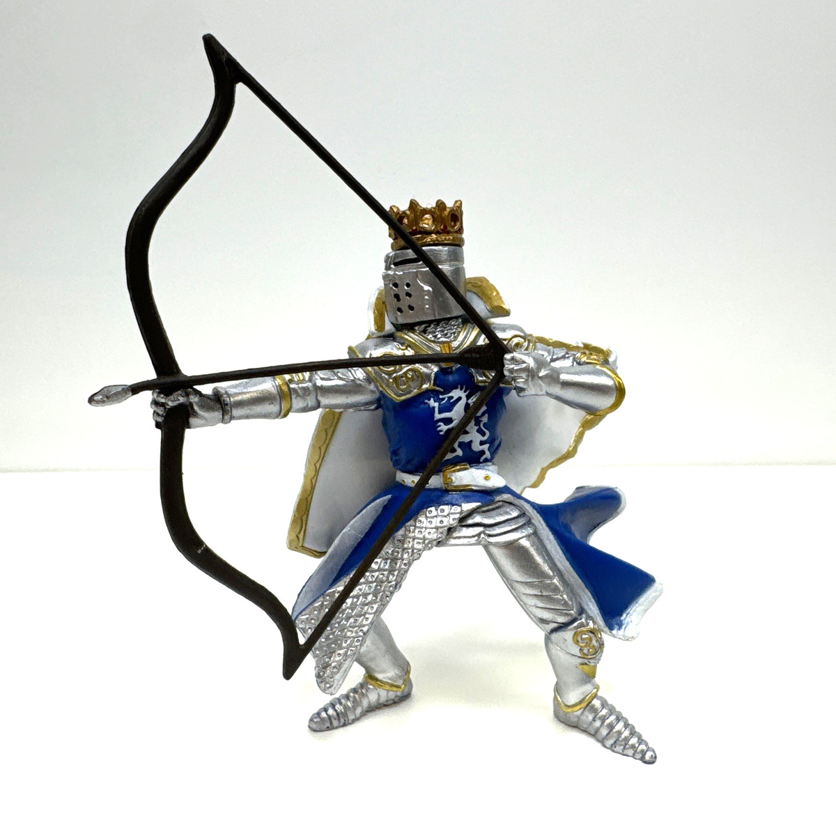 Ritter Actionfigur 14cm - Bewegliches Mittelalter-Modell Mit Abnehmbarer Basis & Rüstung