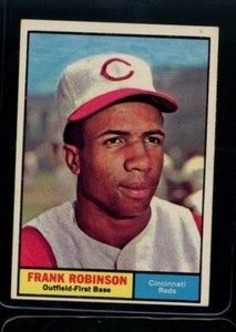 1961 Topps #360 Frank Robinson Reds VG-EX+ LOOK! SV