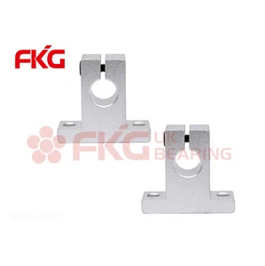 2 PIEZAS 12 mm SK12 soporte guía de eje de riel lineal soporte/rodamiento motor paso a paso CNC - Imagen 1 de 7