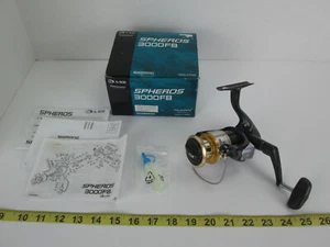 New Old Stock in Original Box Shimano Spheros 3000FB SP-3000FB Fishing Reel - Picture 1 of 12